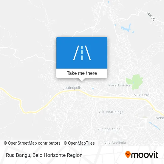 Rua Bangu map