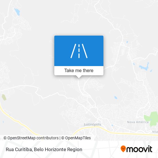 Rua Curitiba map