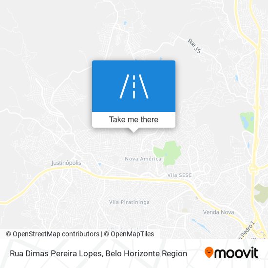 Rua Dimas Pereira Lopes map