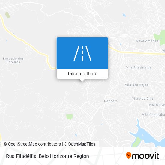 Rua Filadélfia map