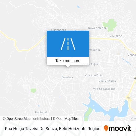 Rua Helga Taveira De Souza map