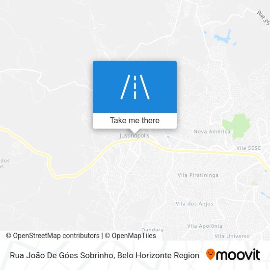 Rua João De Góes Sobrinho map