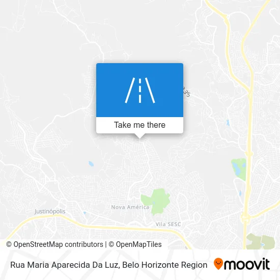 Rua Maria Aparecida Da Luz map