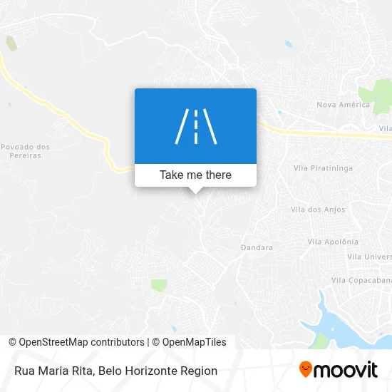 Rua Maria Rita map