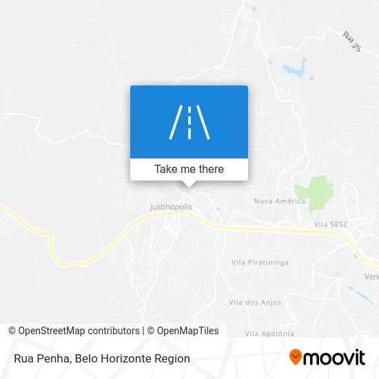 Rua Penha map