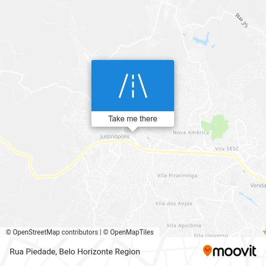 Rua Piedade map