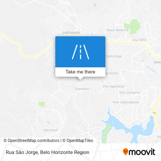 Rua São Jorge map