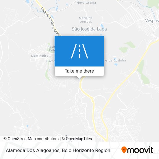Alameda Dos Alagoanos map