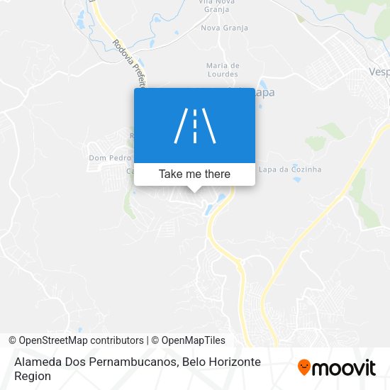 Alameda Dos Pernambucanos map