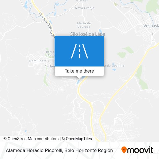 Alameda Horácio Picorelli map