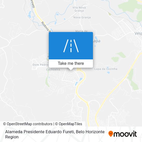 Alameda Presidente Eduardo Fureti map
