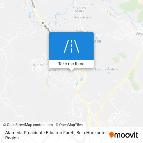 Alameda Presidente Eduardo Fureti map