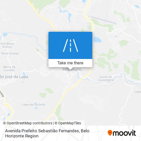 Avenida Prefeito Sebastião Fernandes map