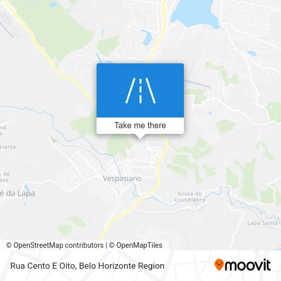 Rua Cento E Oito map