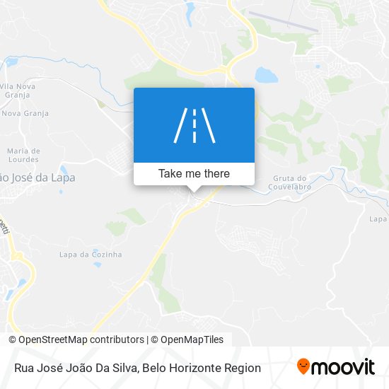 Mapa Rua José João Da Silva