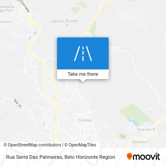 Rua Serra Das Palmeiras map