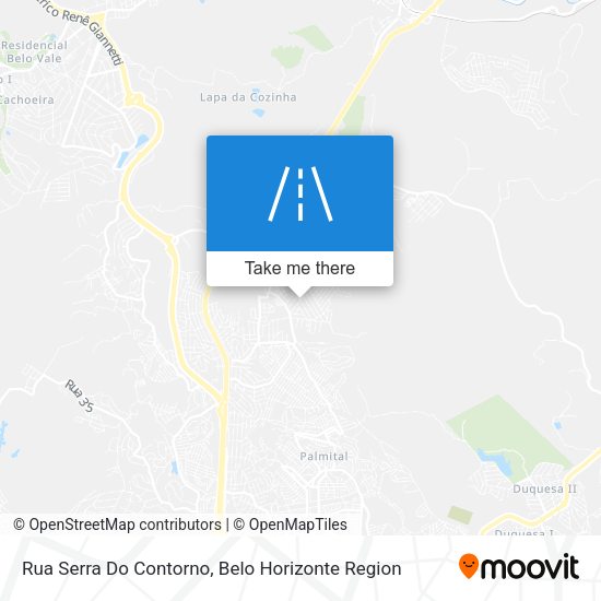 Rua Serra Do Contorno map
