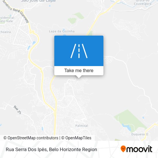 Rua Serra Dos Ipês map