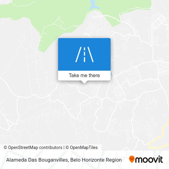 Alameda Das Bouganvilles map