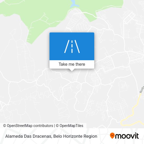 Alameda Das Dracenas map
