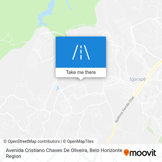 Avenida Cristiano Chaves De Oliveira map