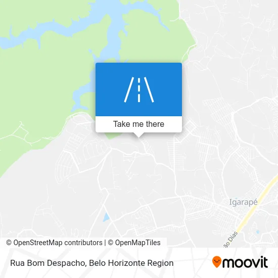 Rua Bom Despacho map