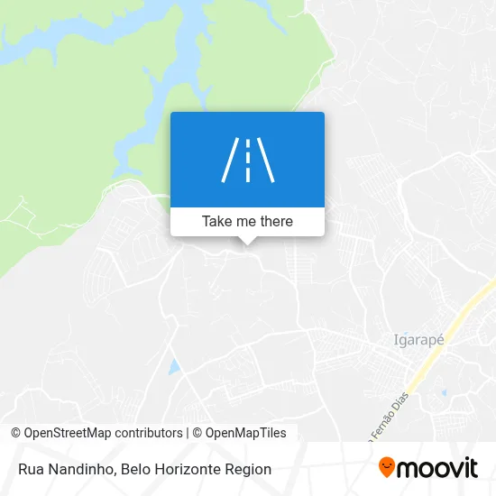 Rua Nandinho map