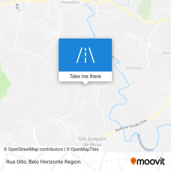 Rua Oito map