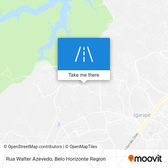 Rua Walter Azevedo map