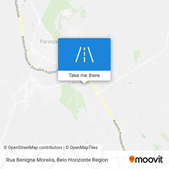 Rua Benigna Moreira map
