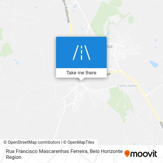 Rua Francisco Mascarenhas Ferreira map