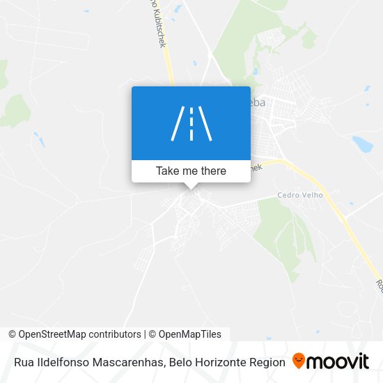 Rua Ildelfonso Mascarenhas map