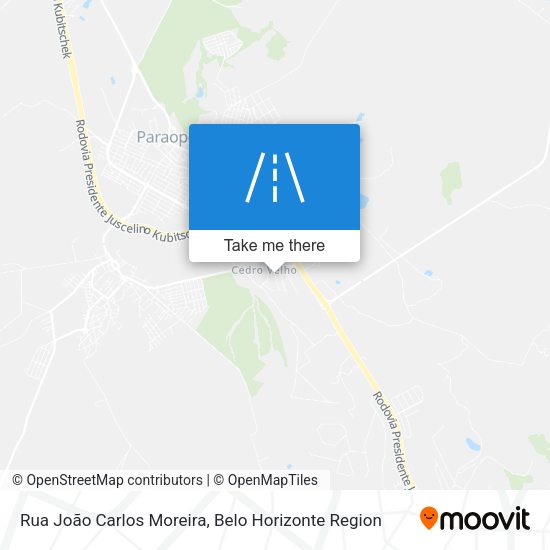 Rua João Carlos Moreira map