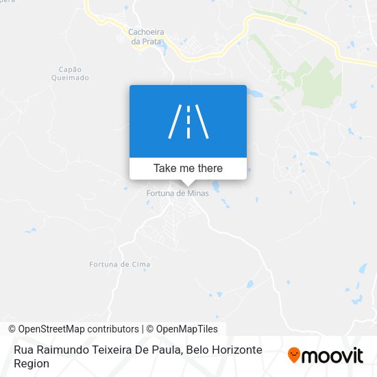 Rua Raimundo Teixeira De Paula map