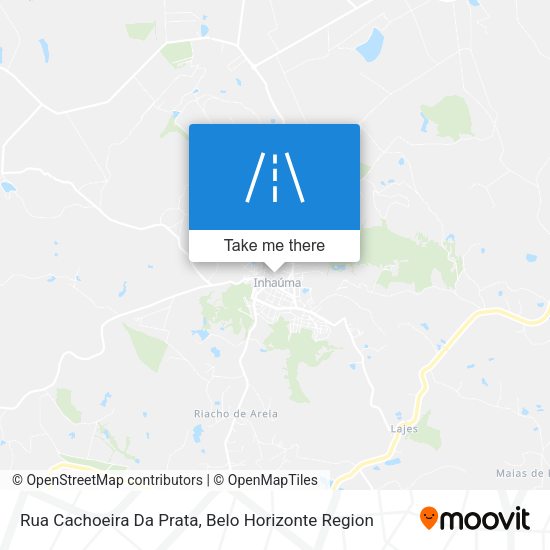 Rua Cachoeira Da Prata map