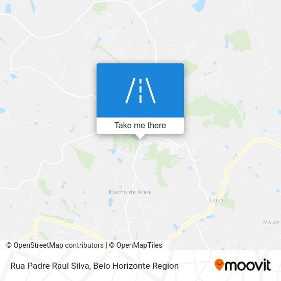 Rua Padre Raul Silva map