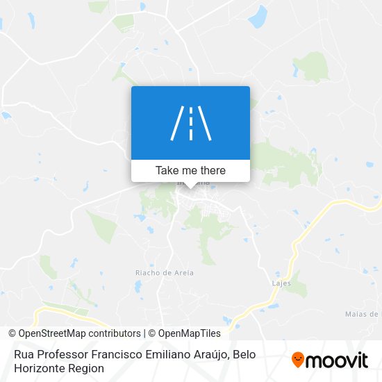 Rua Professor Francisco Emiliano Araújo map