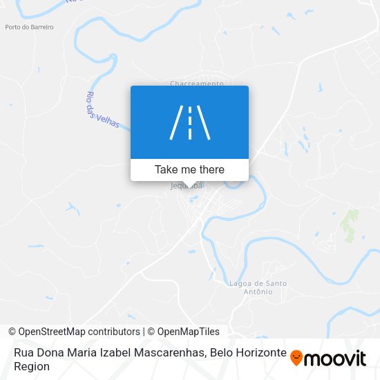 Rua Dona Maria Izabel Mascarenhas map