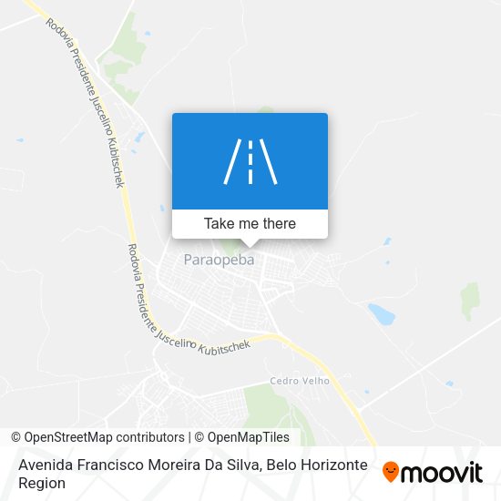 Avenida Francisco Moreira Da Silva map