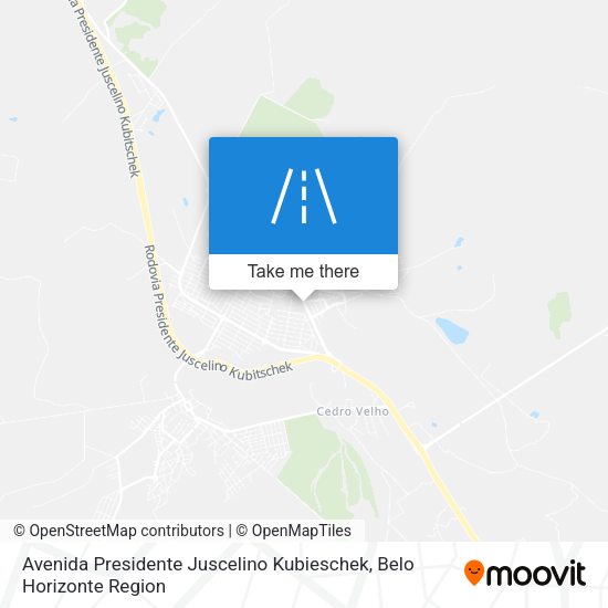 Avenida Presidente Juscelino Kubieschek map