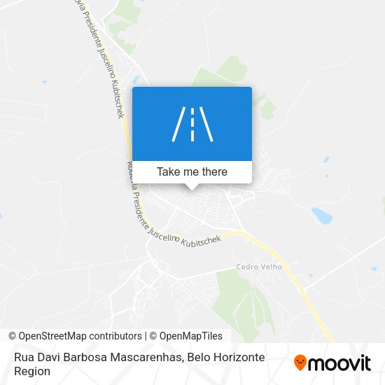 Rua Davi Barbosa Mascarenhas map