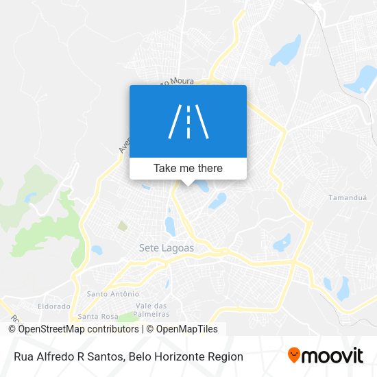Rua Alfredo R Santos map
