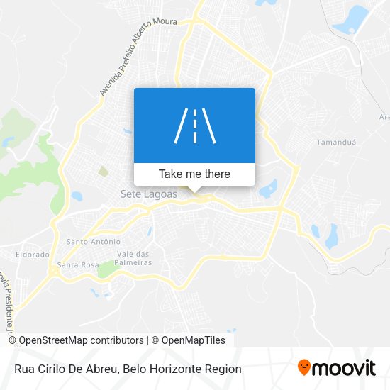 Rua Cirilo De Abreu map