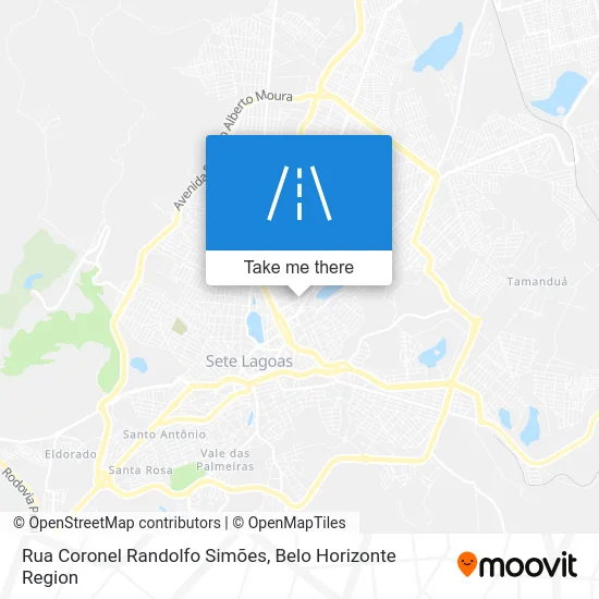 Rua Coronel Randolfo Simões map