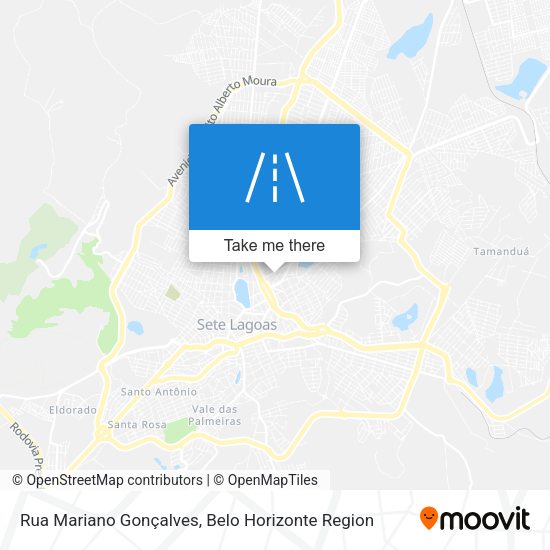 Rua Mariano Gonçalves map