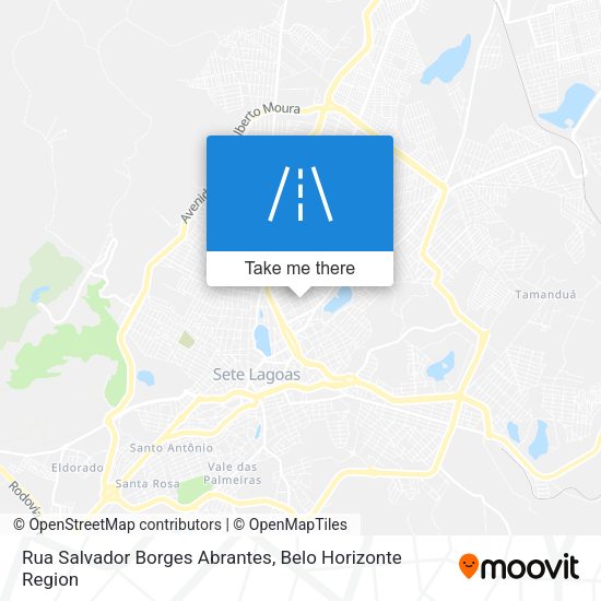 Rua Salvador Borges Abrantes map