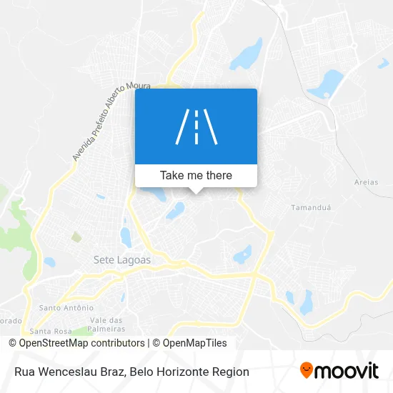 Rua Wenceslau Braz map
