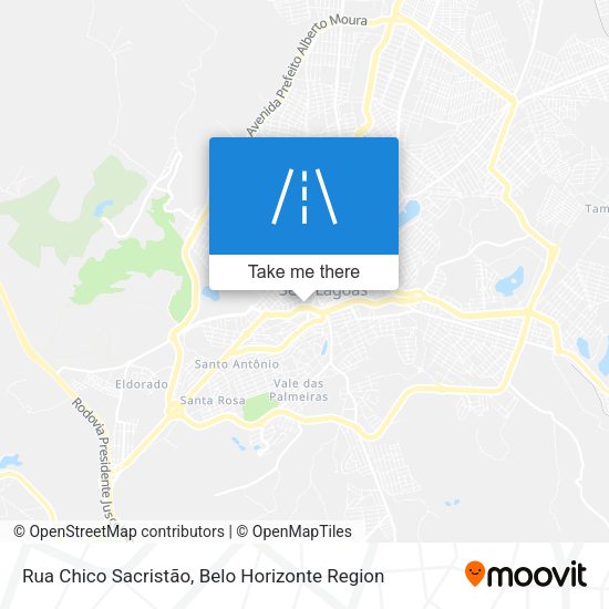 Rua Chico Sacristão map