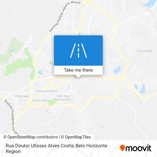Rua Doutor Ulisses Alves Costa map