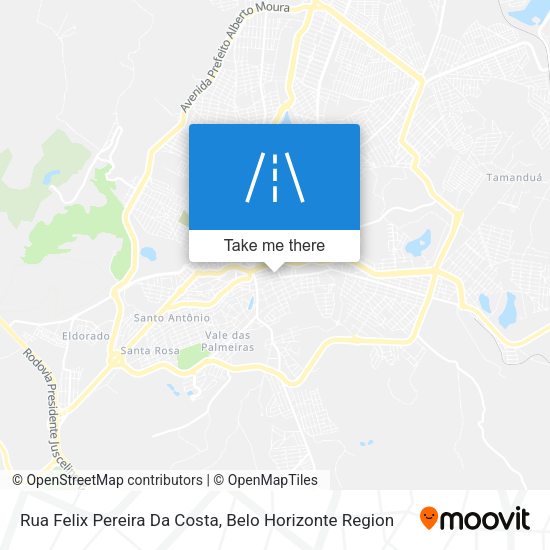 Rua Felix Pereira Da Costa map
